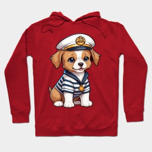 Cute Sailor Puppy Hoodie